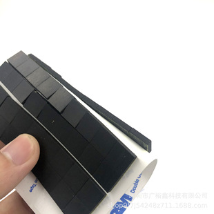 Black rubber pad adhesive round rubber gasket non-slip wear-resistant shock-absorbing foot pad mesh self-adhesive rubber gasket
