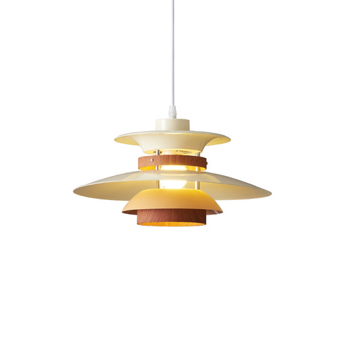 Nordic Danish ph5 restaurant chandelier log retro dining table flying saucer chandelier bed and breakfast cafe bar bedroom light