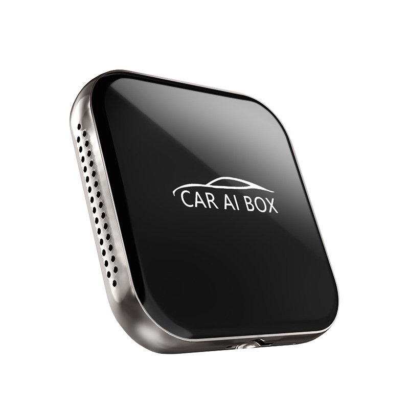 Four-in-one car wireless CarPlay box, wired to wireless, Android and Apple screen mirroring and interconnection module