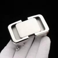 3.8cm внутри из нержавеющей стали автоматическая пряжка чистая стальная зажим мужская ремень пряжка брюки ремень бизнес глянцеобразный