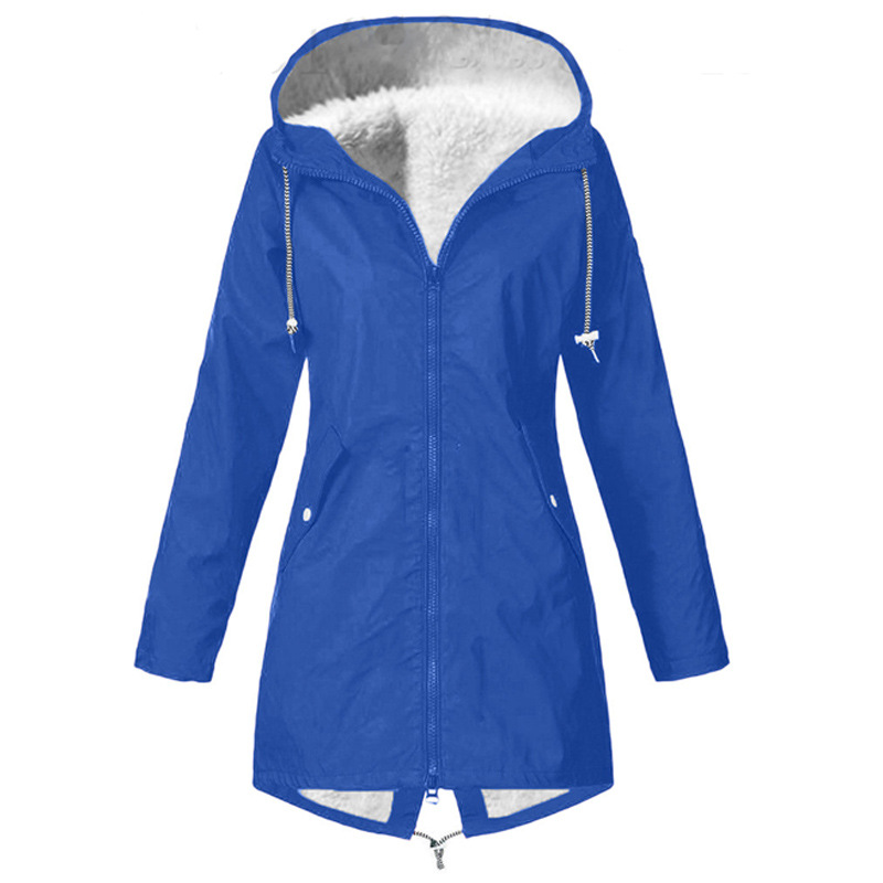 2023 chaqueta acolchada de algodón de longitud media chaqueta acolchada de algodón con forro polar chaqueta de Montañismo con capucha a prueba de lluvia tres en uno