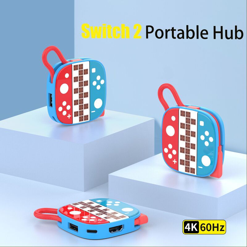 Suitable for Switch2 Host Charging Projection Screen Base Ns Multi-Function Expansion Dock Portable Mini Projection Screen Base