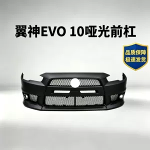 Mitsubishi Lancer Evo10 üçün tutqun ön bamper ətrafı, PP materialdan.