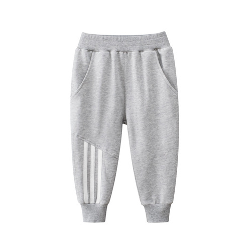 Korean style children's clothing boys 2024 autumn new children's pants wholesale small and medium-sized boys' trousers one piece drop shipping