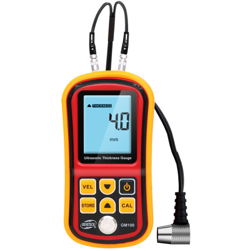 BENETECH GM100 Ultrasonic Thickness Gauge Metal Thickness Gauge Steel Plate Thickness Gauge Digital Display Thickness Gauge