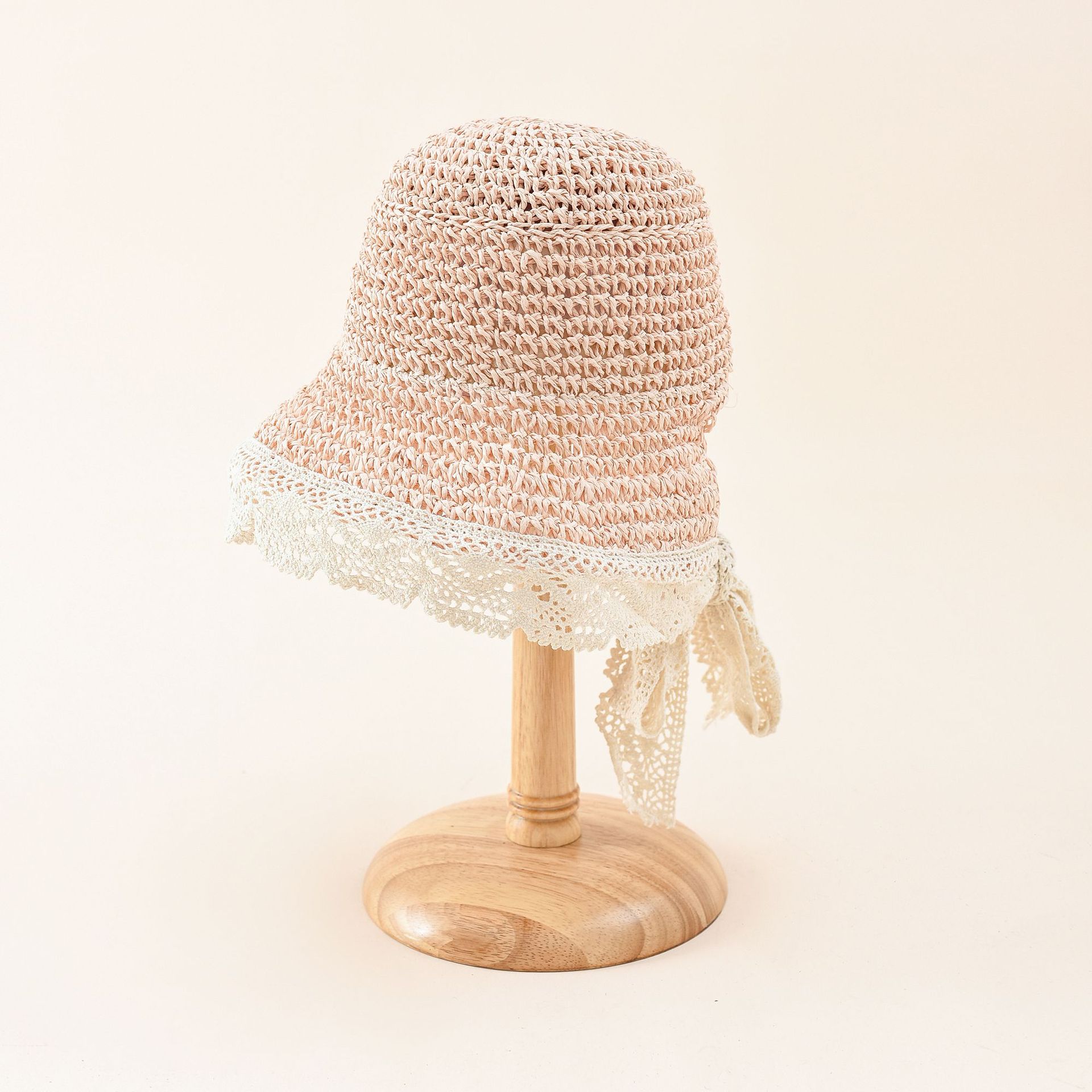 Sombrero de paja para niños verano princesa sombrero de sol sombrero de pescador sombrero de niña sombrero fresco bebé sombrero de sol