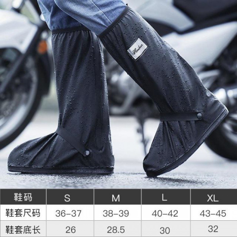 Shoe cover waterproof outdoors thickening wear-resisting non-slip keep warm Riding Seaside Fishing High cylinder new pattern Portable Rain shoe covers