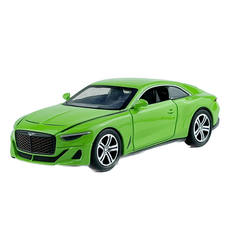 Lijiaxin aleación modelo de coche 1:32 Bentley mulena coche deportivo Tire hacia atrás iluminación efecto de sonido juguete música modelo adornos