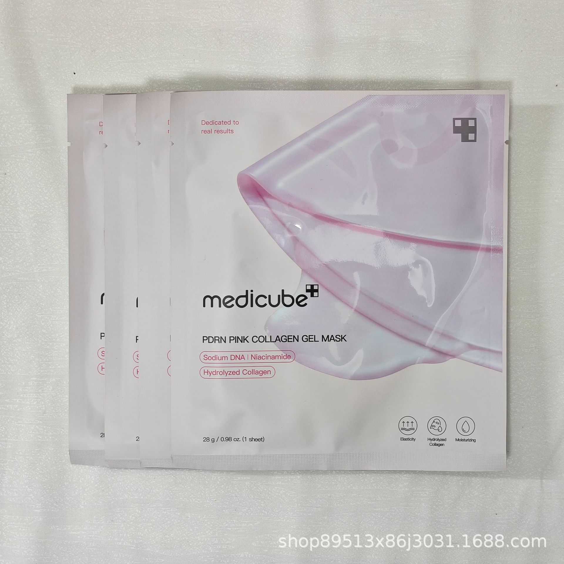 Punto transfronterizo Medicube Collagen Ampolla Esencia Limpiador facial anti/secado Mascarilla de barro Mascarilla de desgarro