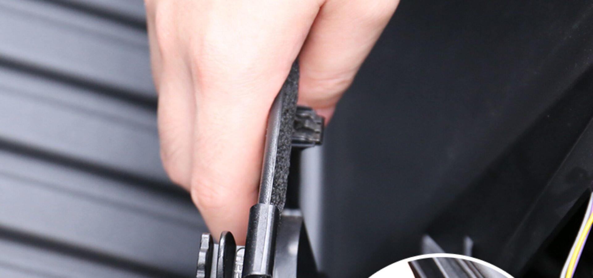 Tesla's New Version of Model 3 Front Passenger Glove Box Hook Car Interior Storage Accessories