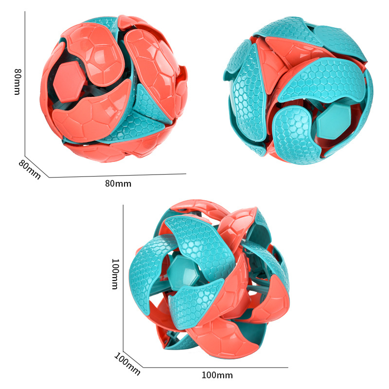 Transformers lanzan bolas de color para descomprimir artefactos mágicos accesorios creativos de reducción de compresión juguetes creativos bolas telescópicas