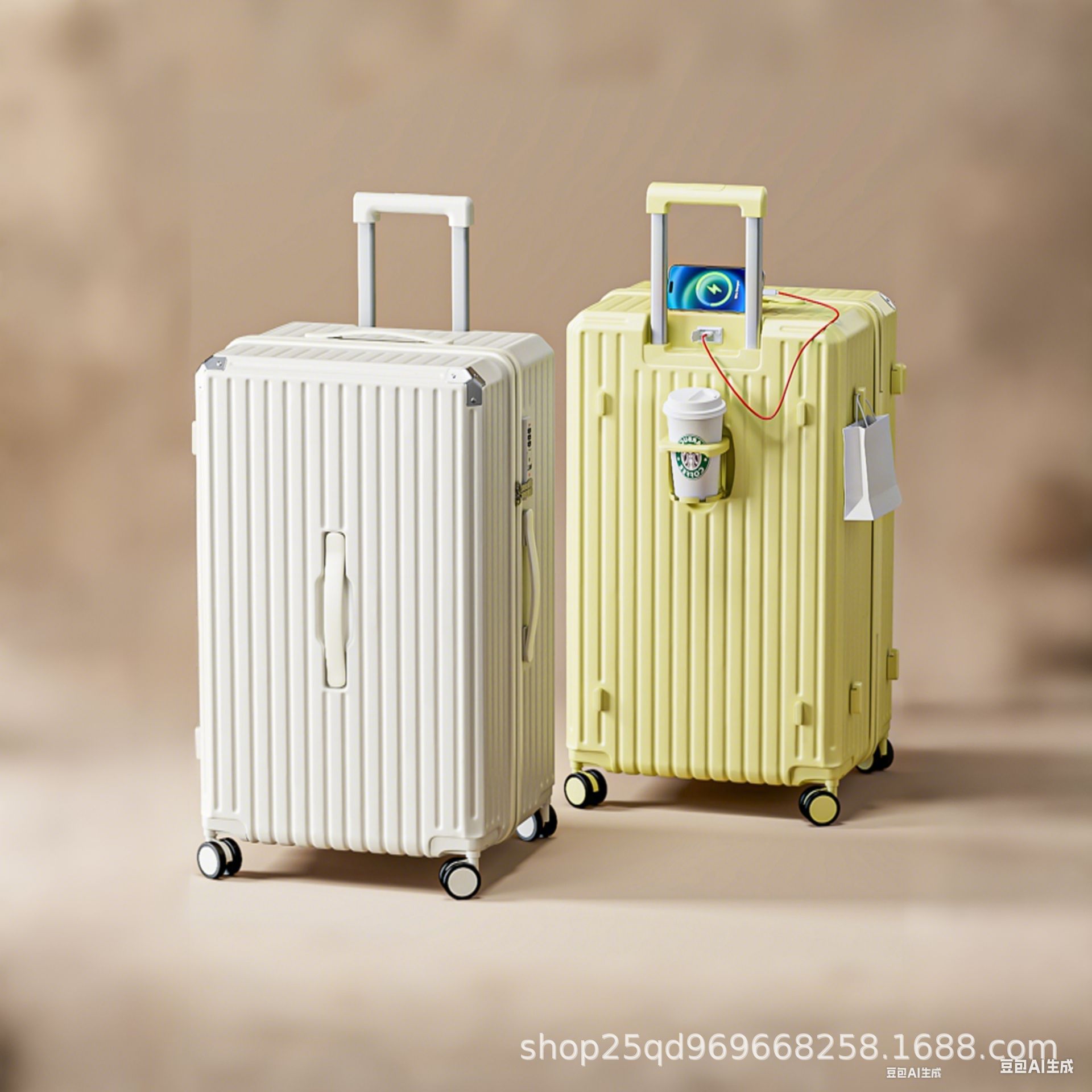 Luggage Suitcase for Women 2025 Large Capacity Password Lock Suitcase 28inch Men's Trolley Suitcase 20inch Small Carry-On Suitcase Travel Suitcase Luggage Bag