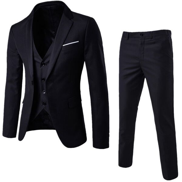 Men's spring classic suit jacket for leisure