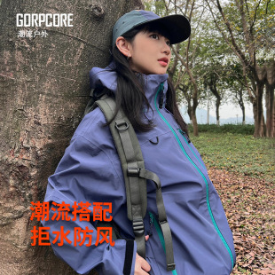 American Style Dopamine Charge Jacket Women's Spring and Autumn 2025 New Windproof Waterproof Mountaineering Suit Men's Single Layer Jacket