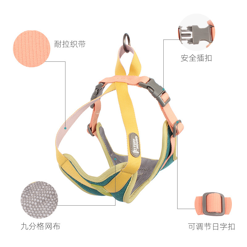 TUFFHOUND狗狗胸背带狗绳狗链伸缩遛狗绳狗带大型犬批发宠物用品