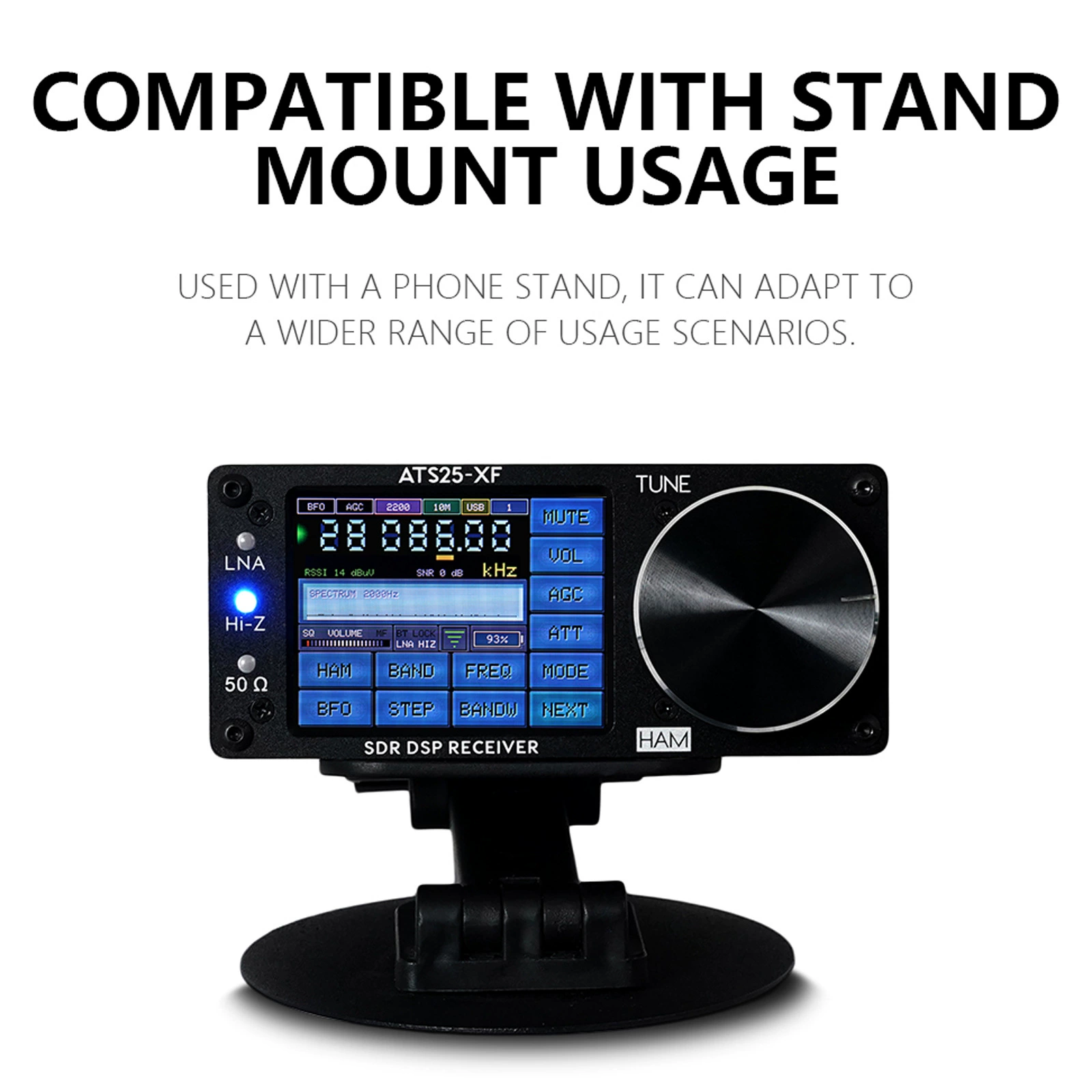 2025 Подредное обновление ATS25-XF 4.20 версия DSP полнодиапазональное радио высокопроизводительный радиоприемник