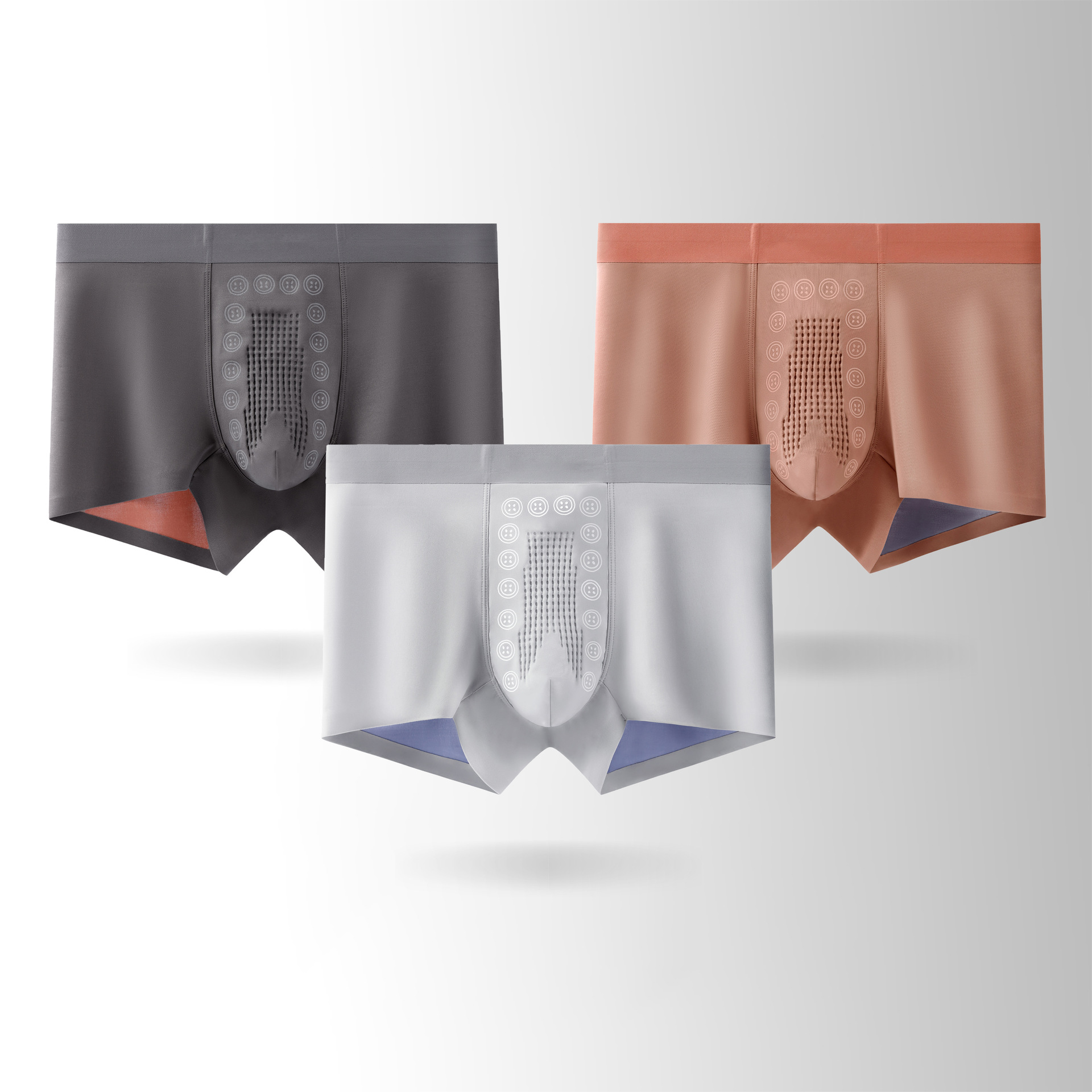 D956 dark gray + light gray + orange