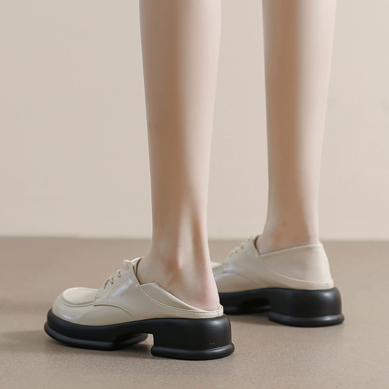 Loafers platform, shoes, shoes English style for leather shoes, British style