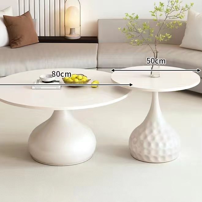 화이트 베이스 - 라이트 럭셔리 화이트 데스크탑 50+80 조합