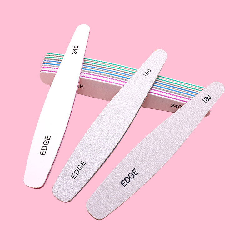 Printing drop-shaped nail polish nail polish nail file gray acrylic polish strip factory direct cross-border Printing drop-shaped nail polish nail polish nail file gray acrylic polish strip factory direct cross-border