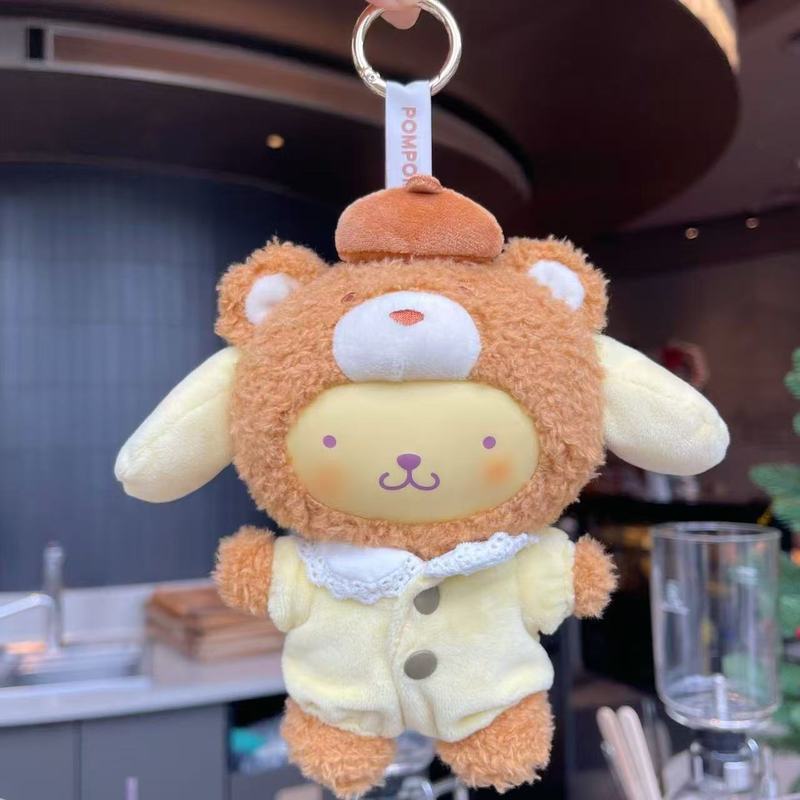 日本のサンリオ家族ラテの赤ちゃんのぬいぐるみのペンダント|undefined
