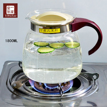 一屋窑制耐热玻璃茶壶花茶壶泡茶壶凉水壶咖啡壶电陶炉壶直壶