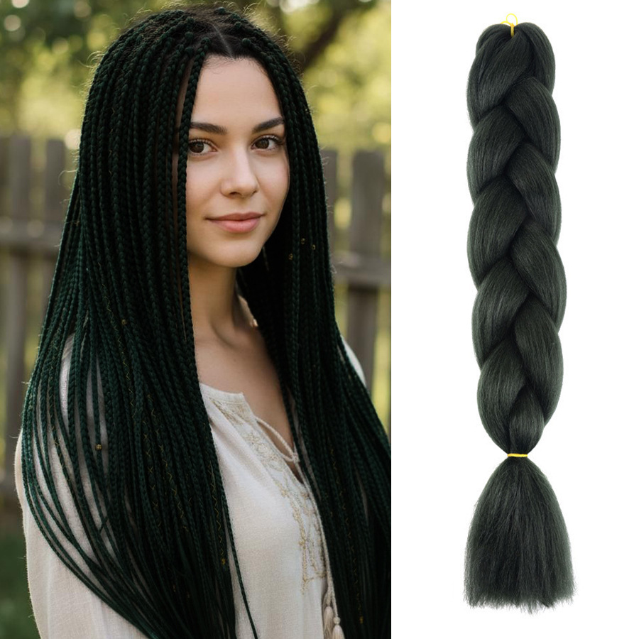 Trenzas Africanas Sintéticas de Fibra de Alta Temperatura para Crochet image 29