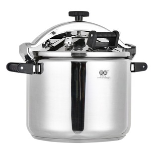 Binaural pressure cooker 304 stainless steel large capacity thick pressure cooker household gas induction cooker gas stove Universal
