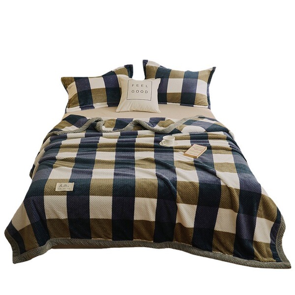 Winter coral warm duvet