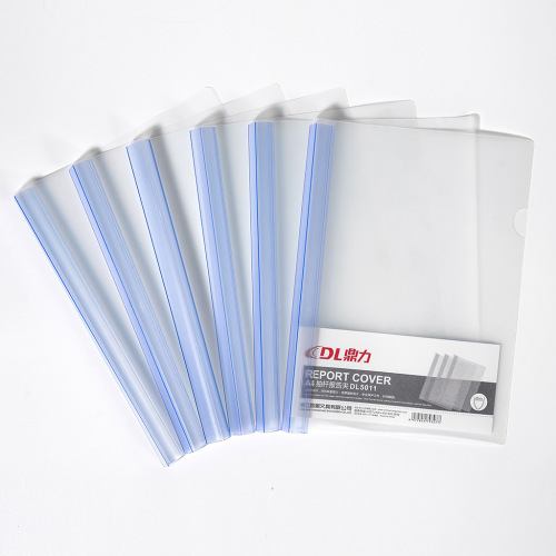 Thickened lever clip a4 lever clip book cover book cover transparent folder insert file report folder office folder