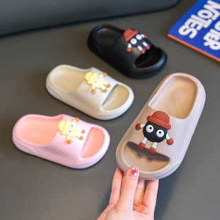 Children's Slippers Thick Bottom Bathroom Eva Stomp Dung Home Non-slip Non-stinky Feet Home Indoor Wholesale for Men and Women