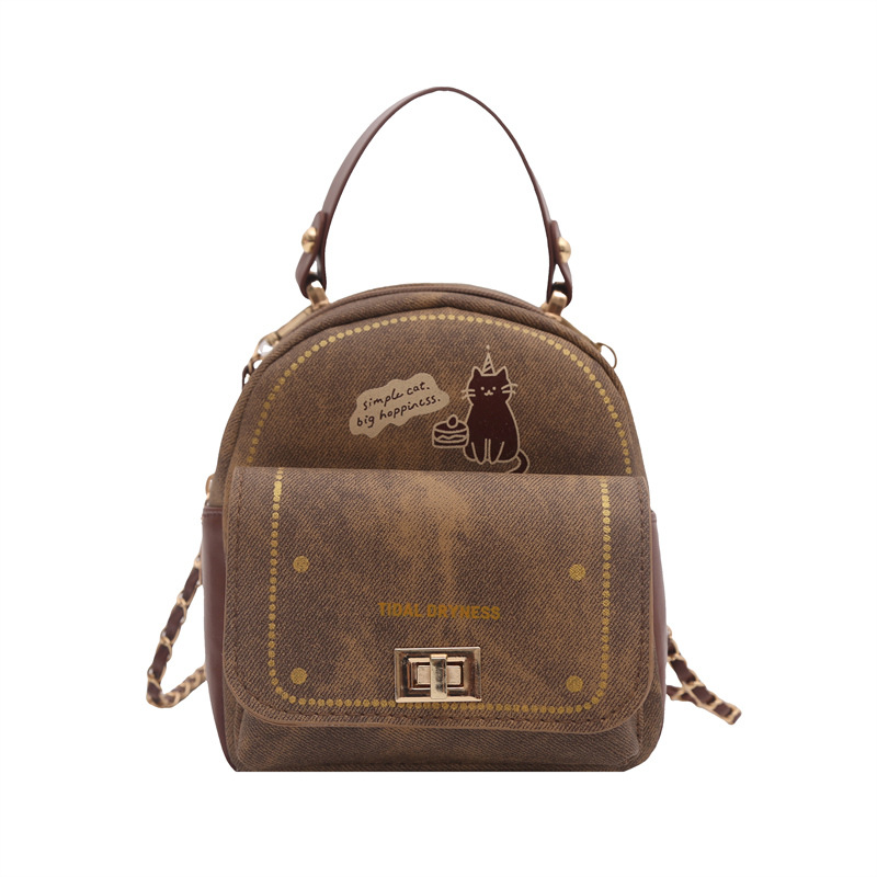 2025 New Casual Backpack, Everyday Versatile Textured Shoulder Bag, Solid Color Commuting Handbag, Women's Backpack_voghion.com