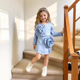 童套装;童连衣裙;童半身裙