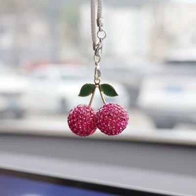 Supplies Pendant, Car hanging - purple-cherry-car-pendant