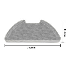 Applicable to Xiaomi Mi Home Mop and Vacuum Robot Accessory 2nd Generation MJST1S Mop and Cleaning Cloth for Cleaning Machine Consumables