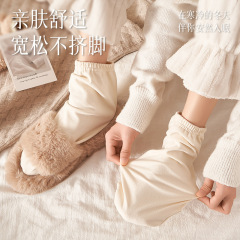 エアコンの靴下が寝ている靴下は男女保温家の月子靴下の徳毛が厚くてゆるいアマゾンの睡眠靴下です