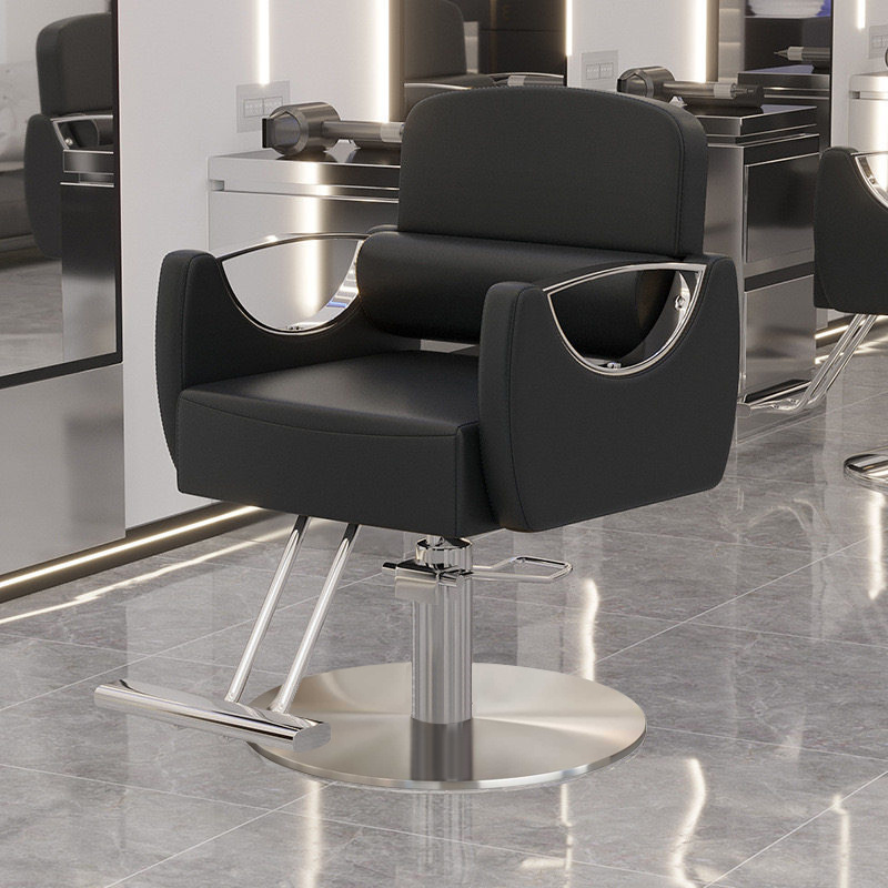 Negro / acero inoxidable plata