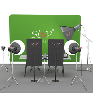 Camping School Clothing Studio Professional Equipment HD Beauty Camera Shake Sound with Goods Virtual Green Cloth Background