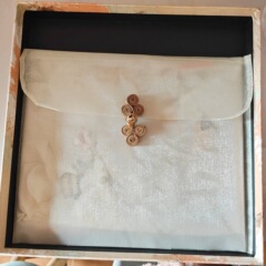 现货欧根纱加密雪纱旗袍袋批发服装内衣丝巾收纳袋新中式盘扣纱袋