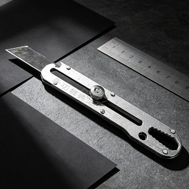 Popular Stainless Steel Multifunctional Utility Knife Heavy-Duty Thickened Wallpaper Knife Paper Cutter Box Cutter Durable Sharp Knife Popular Stainless Steel Multifunctional Utility Knife Heavy-Duty Thickened Wallpaper Knife Paper Cutter Box Cutter Durable Sharp Knife