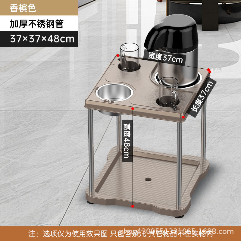 Mesa de mahjong, mesa de centro, estante de té, sala de ajedrez y cartas, mesa de café pequeña junto a la máquina de mahjong, cenicero, estante para vasos de agua, mesa de té de la casa de mahjong