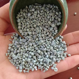 Manufacturer Supplies Green Grass-Coated Film Granules Pe Lldpe Recycled Back Material Granules Blown Film Geomembrane