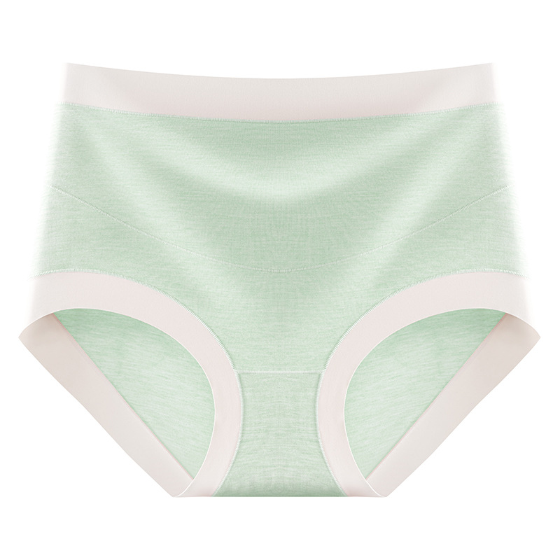 Ropa interior de mujer embarazada Ropa interior de mujer de cintura alta de las mujeres de soporte postparto bragas más tamaño ropa interior de mujer transpirable sin costuras