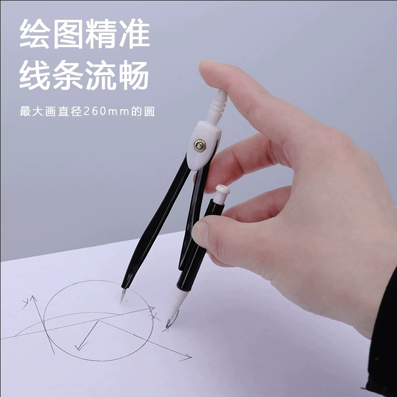 Metal ruler, set, stationery for elementary school students, for secondary school