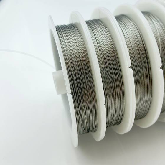 diy jewelry accessories steel wire rope handmade beaded material stainless steel wire beaded wire in stock direct sales