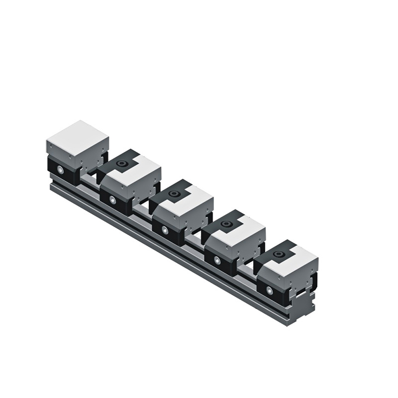 台湾精展GIN-64016CY-MKS-CY模组化并列式虎钳多工位夹具平口钳