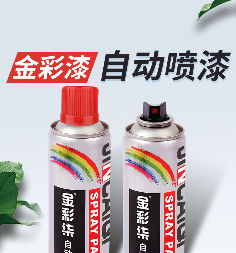 Hand-Cranked Automatic Spray Paint, Whole Box, Metal Anti-Rust, Car Scratch Repair Paint, Graffiti, Black and White Hand Spray Paint