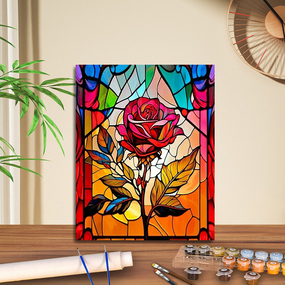 Transfronterizo jitdiy agente de pintura al óleo digital fabricantes al por mayor puestos de pintura al óleo artesanal pintura decorativa Amazon relleno de color