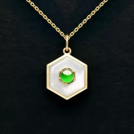 翡翠项饰;翡翠其他饰品;天然玉石项饰