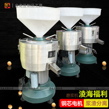 辽宁淩海福利牌磨浆机FM130FM150FM180型磨浆机浆渣分离打米浆机